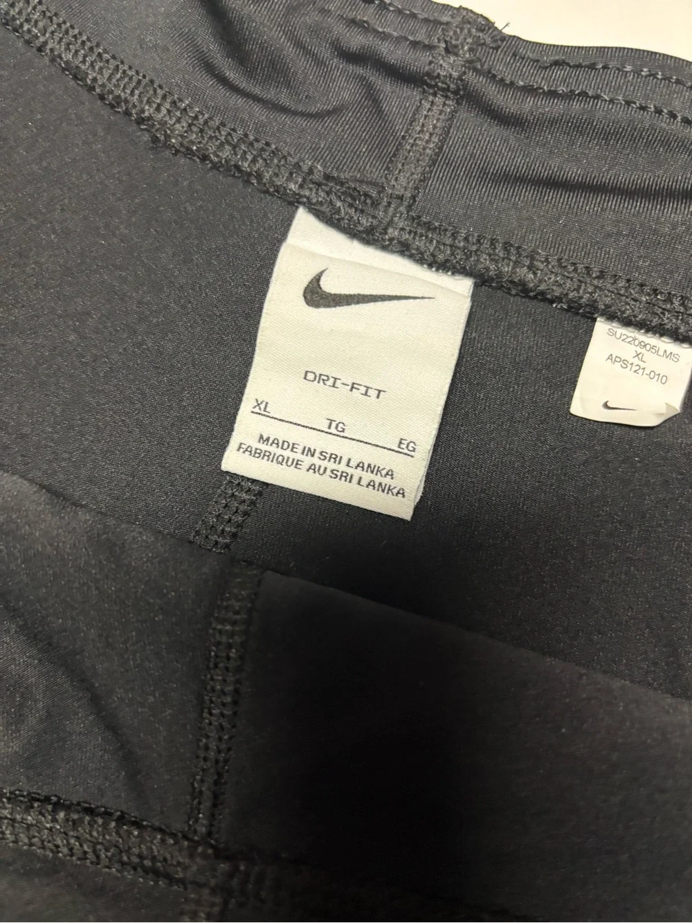 Nike Black XL Women's Performance Bike Shorts